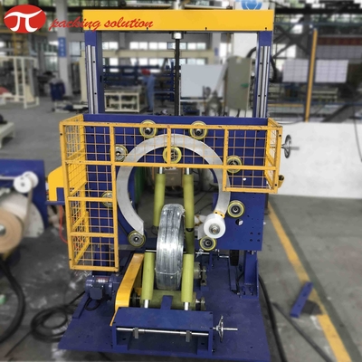 Automatic Steel Wire Packing Machine Vertical Coil Wrapping Machine