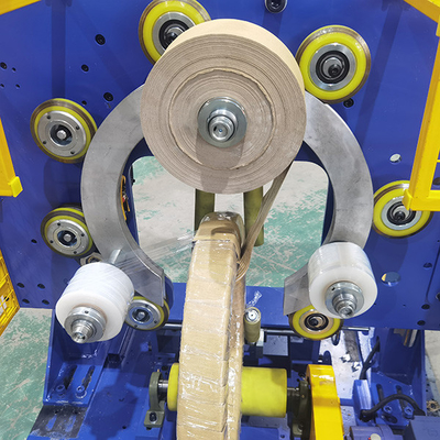 Steel Copper Coil Packing Line Wrapping Machine PLC Control  GS400-N3
