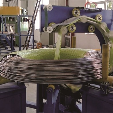 20-90r/Min Steel Wire Packing Machine Strand Horizontal Coil Packing Machine