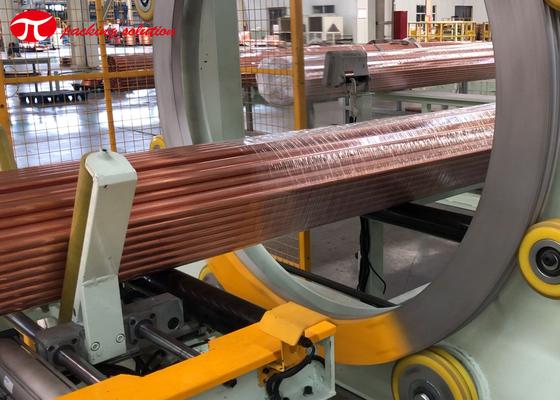 Energy-saving and efficient Auto. Horizontal Copper pipe wrapping machine