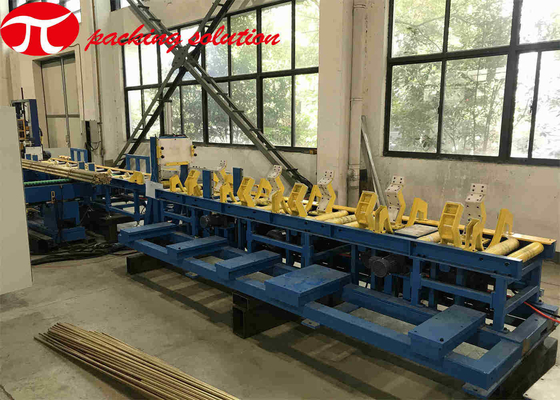 Hydraulic Copper Coil Packing Line Paper Covering Shifting Bundle Tube Packaging Machine