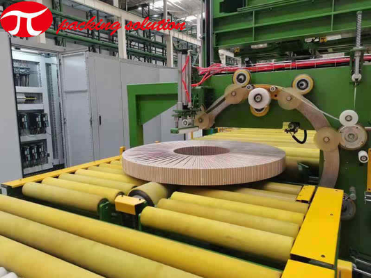 Automatic Copper Coil Packing Line with PLC Control System for Tube Packing