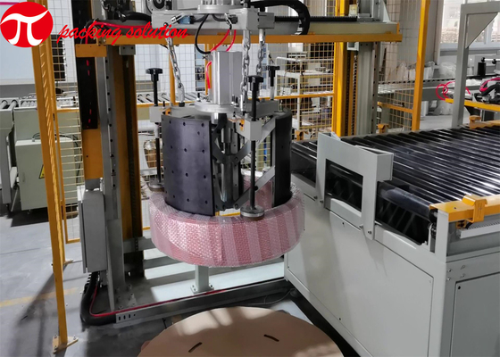 Palletizing Bundling Weighing Coil Stretch Wrapping Machine
