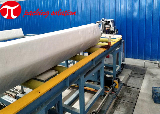 Semi Auto Steel Tube Packing Machine Horizontal Stretch Film Packing Machine 20r/Min