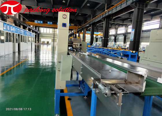 2.4kw Automatic Alarm Pipe Bundle / Steel Tube Packing Machine Safe Operation 70r/Min