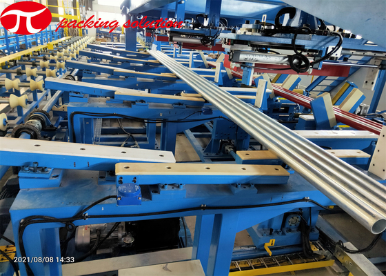 Automatic Steel Tube Packing Machine Stretch Film Wrapping Machine 200mm Dia 55mm ID