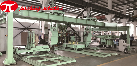 Vertical Electric Driven Steel Coil Wrapping Line Automatic 60mm - 400mm Width