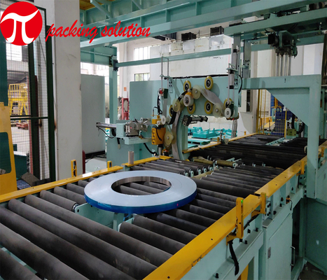 1000mm Automatic Horizontal Steel Coil Packing Machine 380V 50Hz