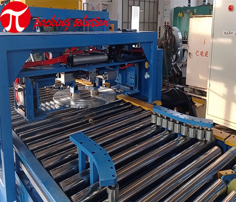 Strong Tension Horizontal Wrapping Machine PLC Controller 1.2KW 100r/Min