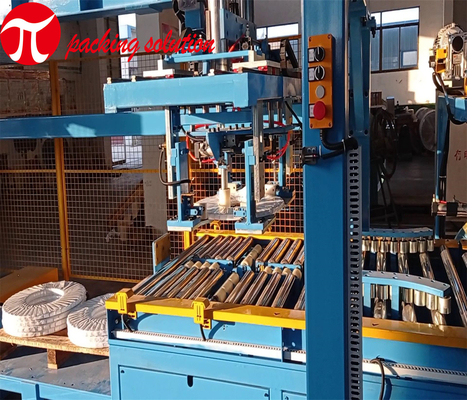 Strong Tension Horizontal Wrapping Machine PLC Controller 1.2KW 100r/Min