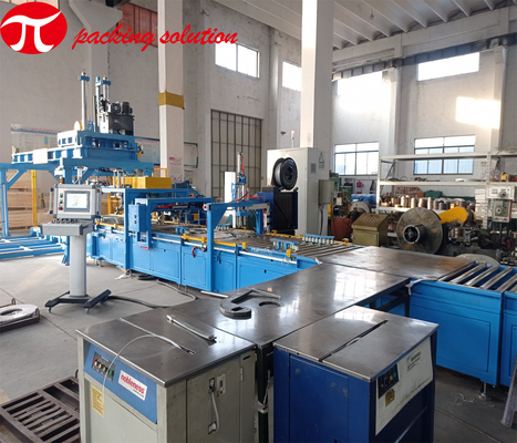 Strong Tension Horizontal Wrapping Machine PLC Controller 1.2KW 100r/Min