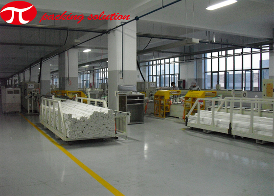 Plastic Pipe Bundling Machine 4000mm PVC Pipe Packing Line Working Online Or Offline