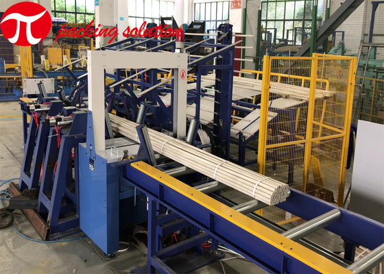 Automation PE PVC Pipe Packing Machine Collecting Strapping Line 2000mm/3000mm Length