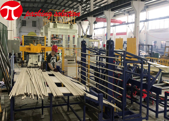 Automation PE PVC Pipe Packing Machine Collecting Strapping Line 2000mm/3000mm Length