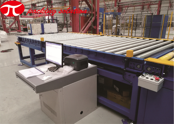 Horizontal Steel Wire Packing Machine Online Operation 70r/Min Coil Packaging Machine