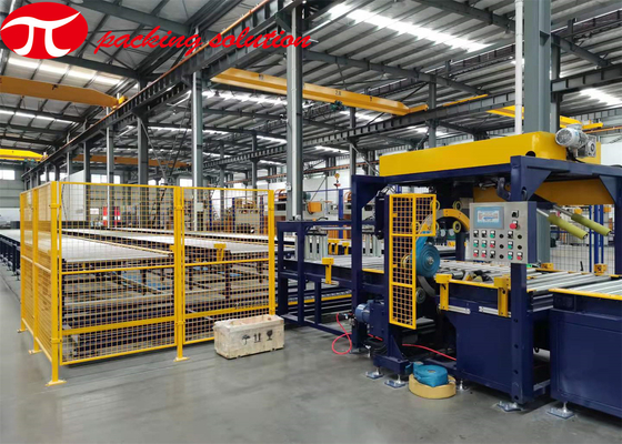 Horizontal Automatic Electrical Wire Cable Coil Wrapping Machine 200mm OD 55mm ID