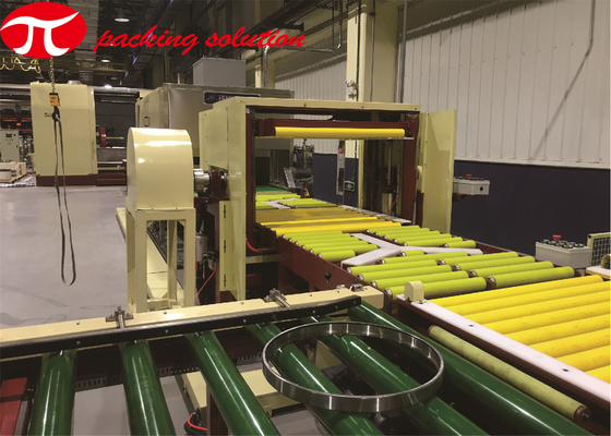 220V Horizontal Loading Automatic NSK Bearing Coils Wrapping Machinery