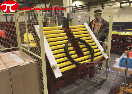 220V Horizontal Loading Automatic NSK Bearing Coils Wrapping Machinery