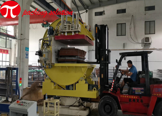 Metal Coil Tilter Machine Mechanical Transfer 180 Degree Coil Turnover Machine 2T Loading