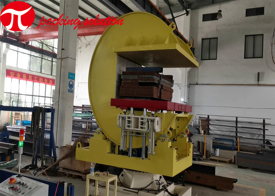 Metal Coil Tilter Machine Mechanical Transfer 180 Degree Coil Turnover Machine 2T Loading