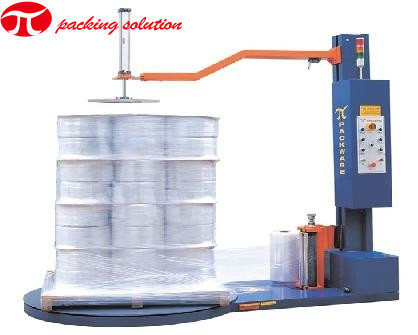 380V Stretch Film Wrapper , 11r/Min Turntable Pallet Wrapping Machines