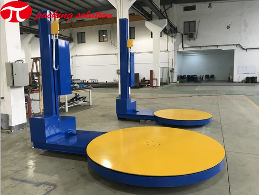 380V Stretch Film Wrapper , 11r/Min Turntable Pallet Wrapping Machines