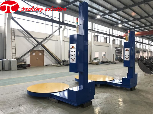 JL2100-B Pallet Wrapper With Film Cutter 11r/Min Standard Blue 12 Months Warranty