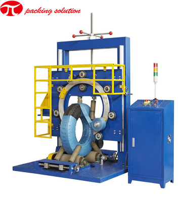 GS300 Ring Type Automatic Rubber Tyre Packing Machine 150mm OD