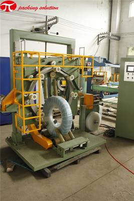 Truck Tire Packing Machine​ Automatic Vertical Top Loading 20-90r/Min Ring Speed