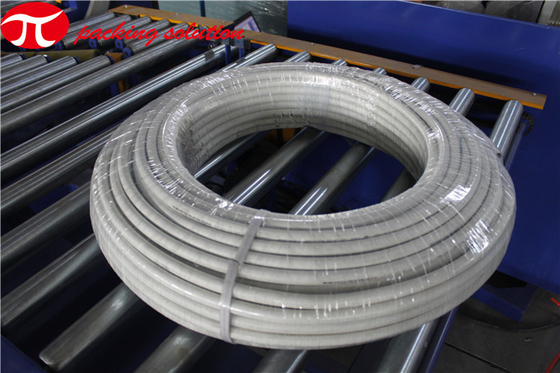 Easy Operation Stretch Film Electric Cable Coil Packing Machine 20r/Min Rotating Speed