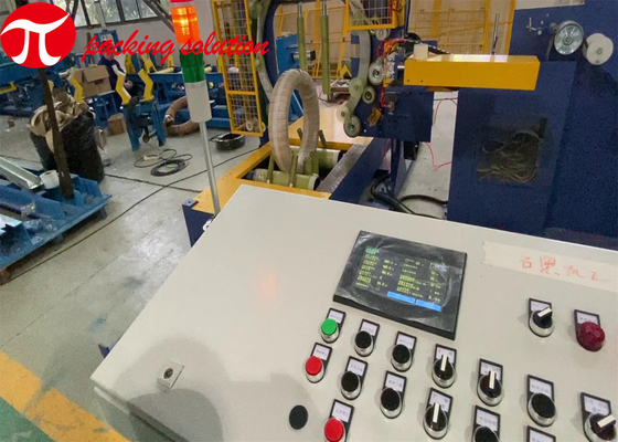 Trolley Steel Wire Packing Machine Max Loading 200KG PLC Control 1.5KW