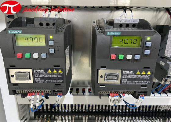 Automatic Steel Wire Packing Machine Stretch Film Wrapping 1.0KW