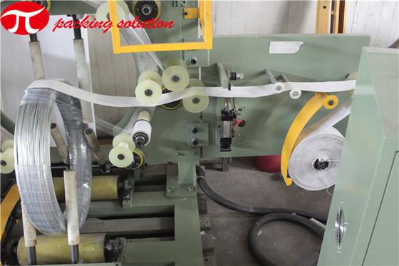 90r/Min Steel Wire Packing Machine Automatic Loading Automatic Wire Wrapping Machine