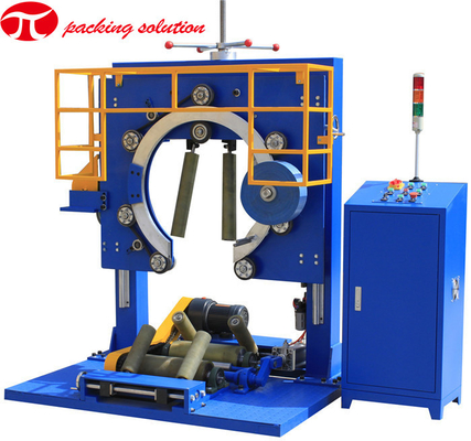 Trolley Type Vertical Strand Coil Packaging Machine GD800 60r/Min Electric Driven