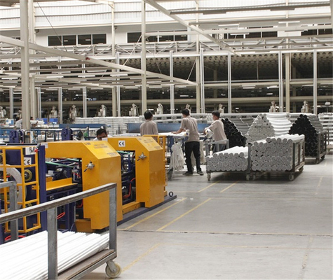 Plastic Pipe Bundling Machine 4000mm PVC Pipe Packing Line Working Online Or Offline