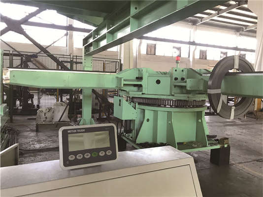 PLC Customized Steel Coil Wrapping Line OD800-1000mm Width 20-150mm