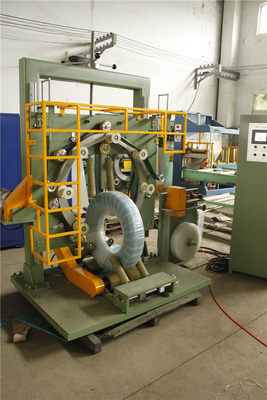 Wheel Tire Packing Machine Ring Type GS450 30-50r/Min Ring Speed With Plastic Tape