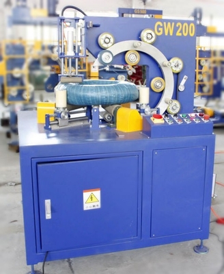 Horizontal 20-90r/Min Turning Hydraulic Hose Coil Packing Machine Automatic Operation