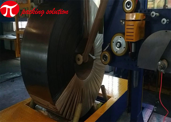 Slit Steel Coil Packing Machine Heavy Loading 1500mm Coil OD 80r/Min 4.0KW