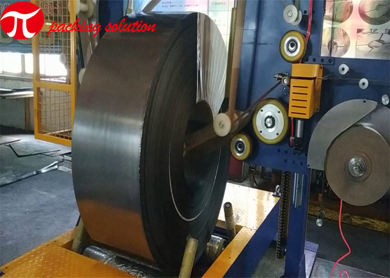 Mobile Trolley Steel Coil Packing Machine Heavy Duty Coils