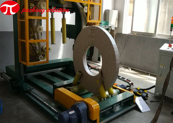 80r/Min steel coil packaging machine, anti-rust and dust-proof