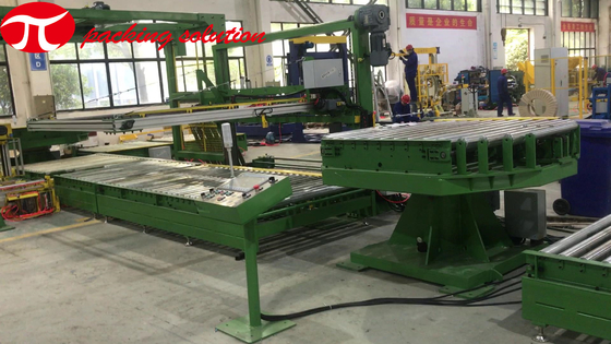 OD700mm Metal Coil Packaging Line Automatic Wrapping Packing Machine