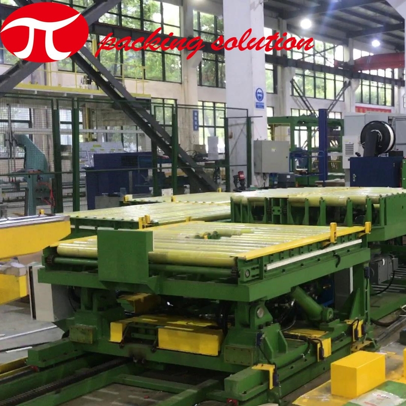 Horizontal Automatic Copper Coil Wrapping Machine Coil Packing Machine
