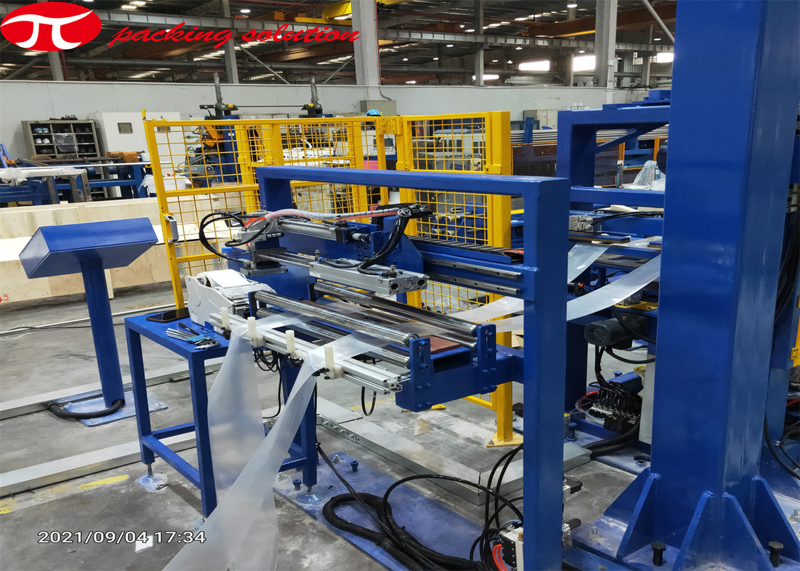 Automatic Steel Tube Packing Machine Horizontal 2-9m Conveyor Length