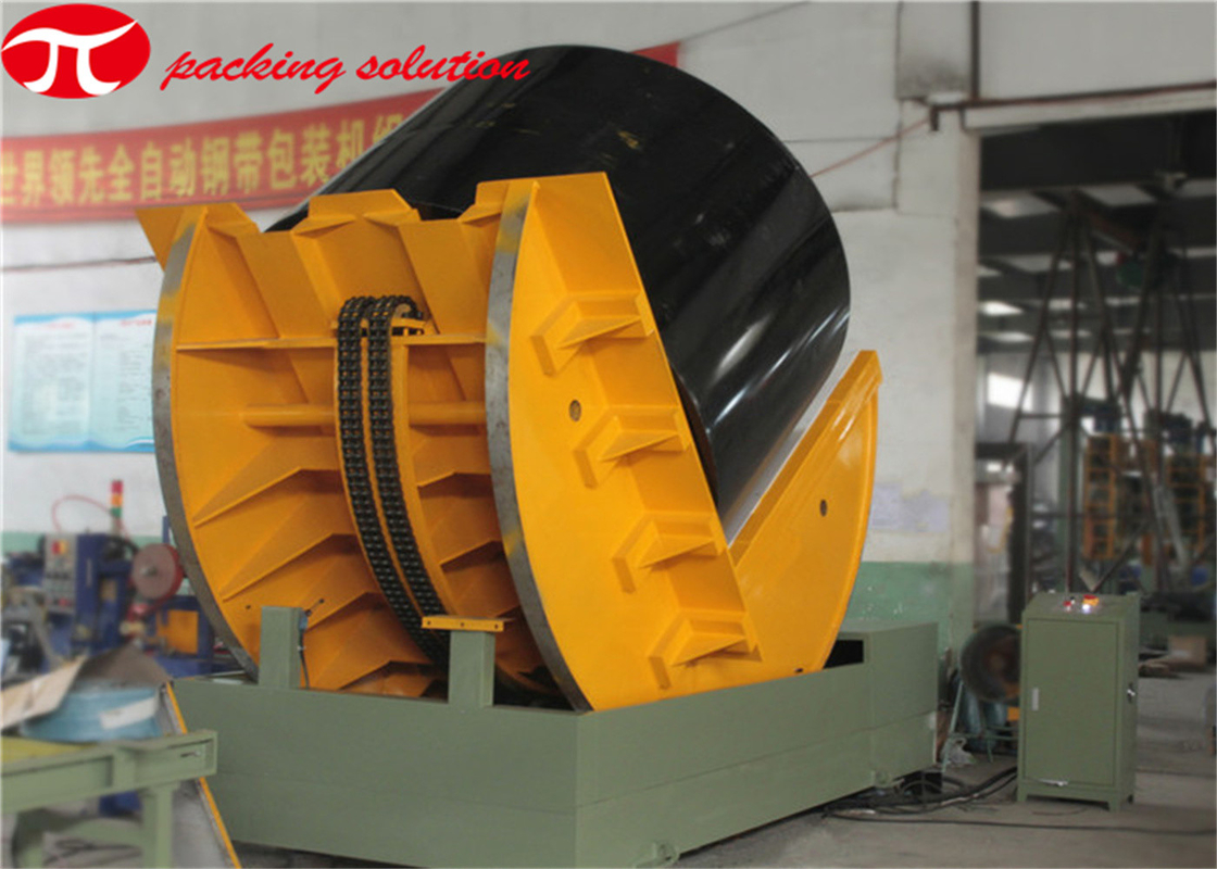 Automatic Coil Turnover Machine Mold Upender With Moveable V Table