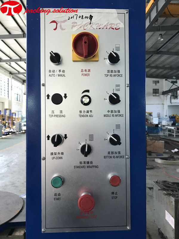 2.9m/Min High Packing Efficiency Automatic Stretch Wrap Machine Anti Explosion
