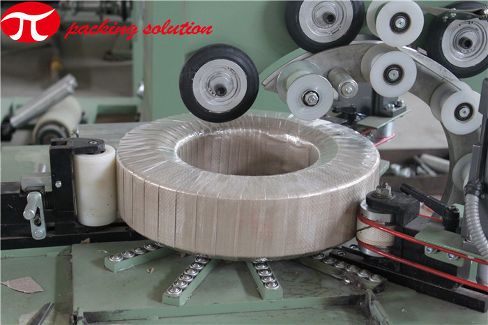 Automatic Horizontal Bearing Packing Machine / GW200 Coil Wrapping Machine​ 300KG