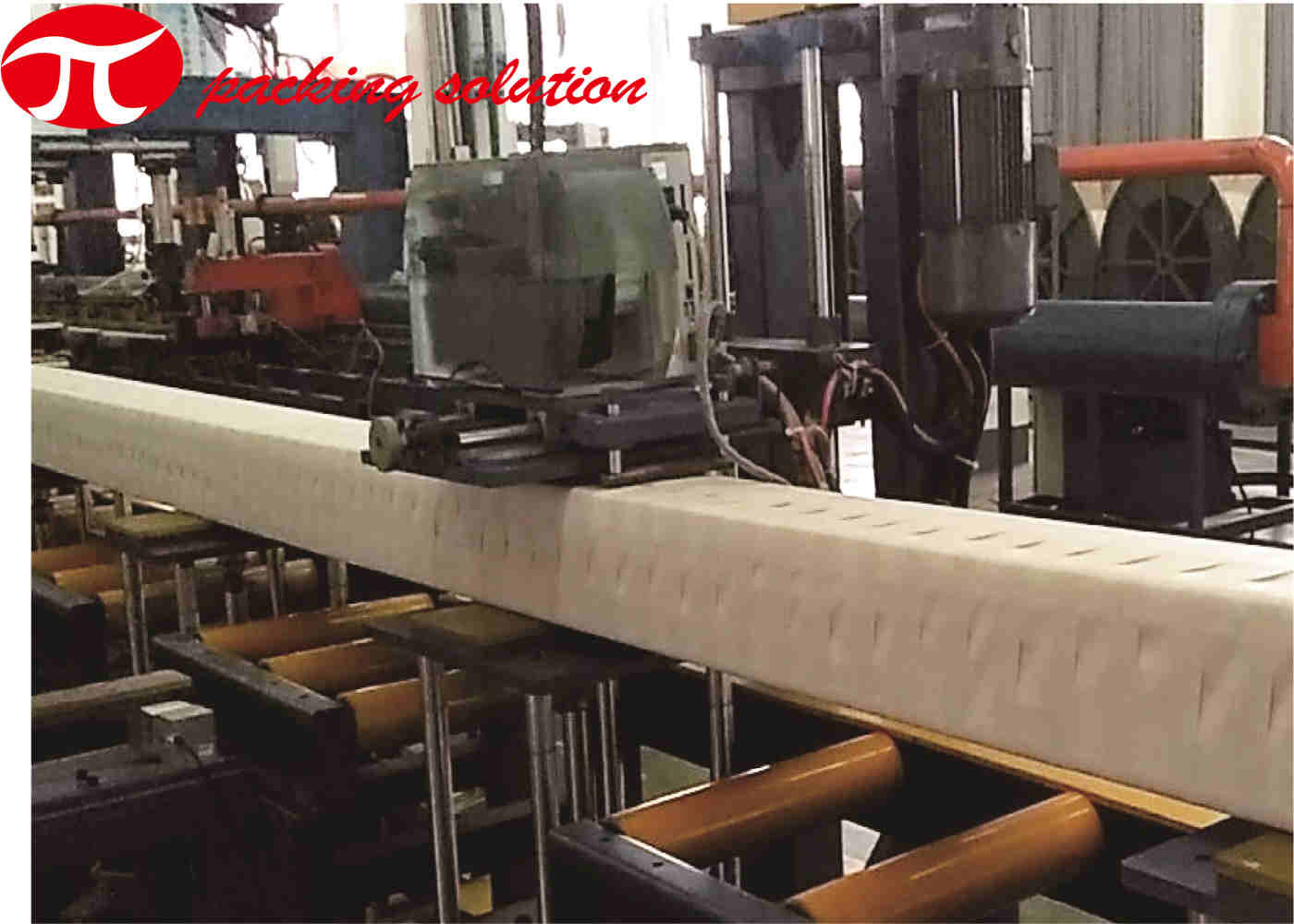 W 50-250mm Copper bar Packing Line H 50-350MM Storage Strapping Horizontal Packaging Machine