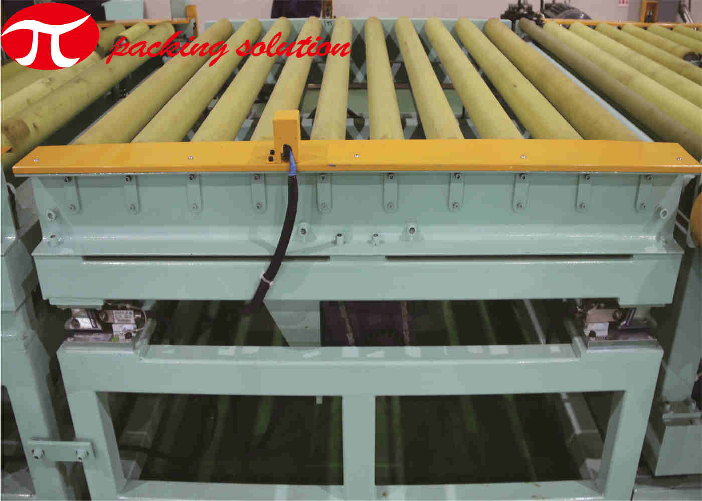 Custom Copper Coil Wrapping Machine Weighing Printing Labeling Wire Coil Packing Machine