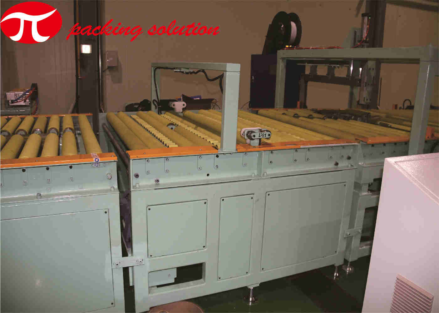 Custom Copper Coil Wrapping Machine Weighing Printing Labeling Wire Coil Packing Machine